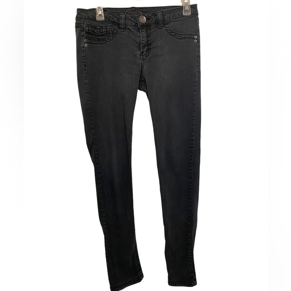 Candies Faded Black Skinny Jeans Size 9
